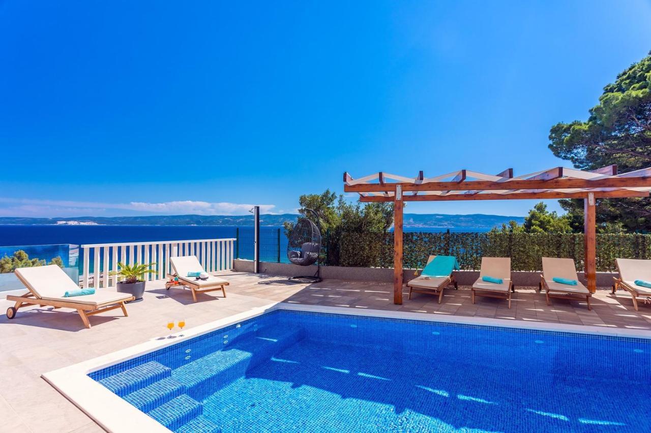 Villa Matan - Only 200M From The Sandy Beaches, Private 28M2 Pool オミシュ エクステリア 写真