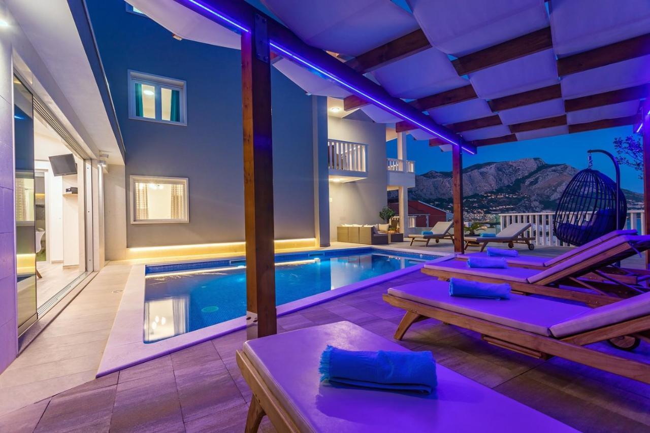 Villa Matan - Only 200M From The Sandy Beaches, Private 28M2 Pool オミシュ 部屋 写真