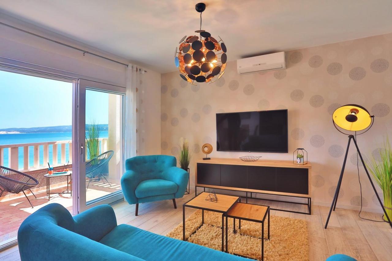 Villa Matan - Only 200M From The Sandy Beaches, Private 28M2 Pool オミシュ エクステリア 写真